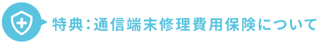 特典：動産総合保険について